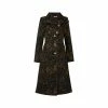 Joe Browns Black Sophisticated Leopard Print Longline Coat