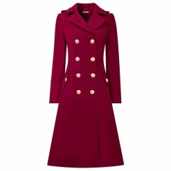 Joe Browns Red Best Berry Coat -Joe Browns shop unnamed file 3537