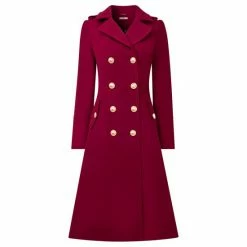 Joe Browns Red Best Berry Coat -Joe Browns shop unnamed file 3538