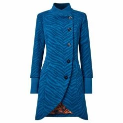 Joe Browns Blue Amazing Animal Coat -Joe Browns shop unnamed file 3550