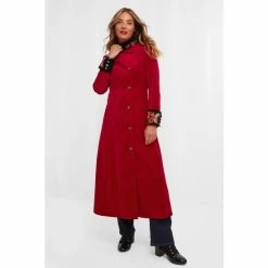 Joe Browns Red Ravishing Red Boutique Coat -Joe Browns shop unnamed file 3583