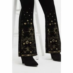Joe Browns Black Luna Velvet Trousers -Joe Browns shop unnamed file 3602