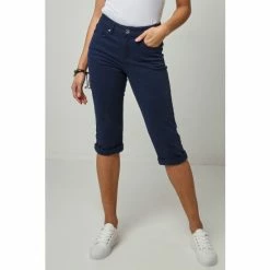 Joe Browns Blue Capri Trousers