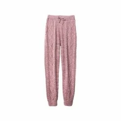 Joe Browns Purple Comfy Cable Knit Trousers -Joe Browns shop unnamed file 3675
