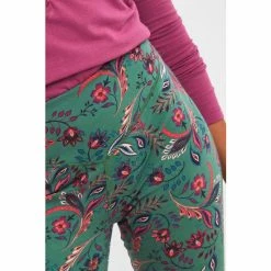 Joe Browns Green Comfy Floral Print Flares -Joe Browns shop unnamed file 3698