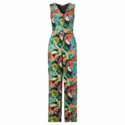 Joe Browns Green Totally Tropical Jumpsuit -Joe Browns shop unnamed file 3744