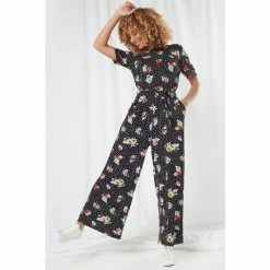 Joe Browns Black Joe's Must Have Printed Jumpsuit