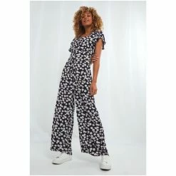 Joe Browns Blue Fabulous Floral Jumpsuit -Joe Browns shop unnamed file 3794