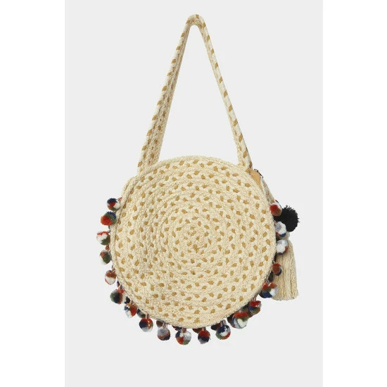unnamed-file-3864.jpg Joe Browns Neutral Acapulco Pompom Bag -Joe Browns shop unnamed file 3864