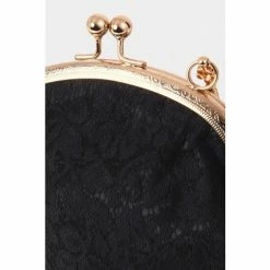 Joe Browns Black Sitting Pretty Lace Bag -Joe Browns shop unnamed file 3895