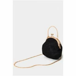 Joe Browns Black Sitting Pretty Lace Bag -Joe Browns shop unnamed file 3896
