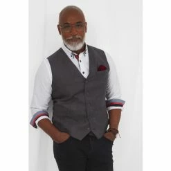 Joe Browns Grey Suede Style Waistcoat