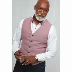 Joe Browns Pink Supper Snappy Waistcoat