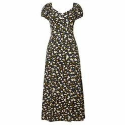Joe Browns Black Blissful Buttercups Ditsy Dress -Joe Browns shop unnamed file 395