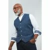 Joe Browns Blue Sensational Stripe Waistcoat