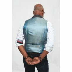 Joe Browns Grey Mix And Match Patchwork Style Waistcoat -Joe Browns shop unnamed file 3964