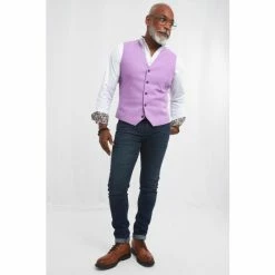 Joe Browns Purple Ready For Summer Waistcoat