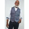 Joe Browns Blue Cracking Combination Waistcoat