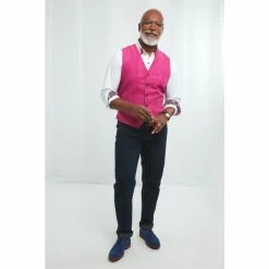 Joe Browns Pink Sensational Snappy Waistcoat