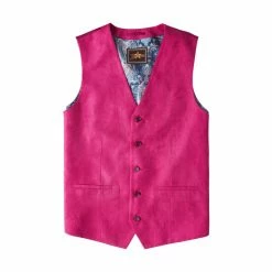 Joe Browns Pink Sensational Snappy Waistcoat -Joe Browns shop unnamed file 3990