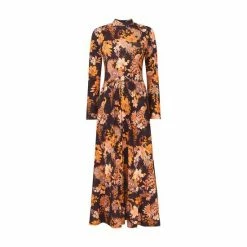 Joe Browns Purple Peacock Floral Dress -Joe Browns shop unnamed file 4