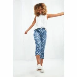 Joe Browns Blue Daisy Dreamer Crop Jeans 4 Joe Browns Blue Daisy Dreamer Crop Jeans -Joe Browns shop unnamed file 4039