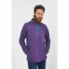 Joe Browns Purple Quarter Zip Funnel Sweatshirt