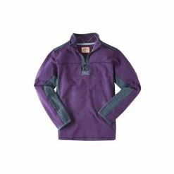 Joe Browns Purple Quarter Zip Funnel Sweatshirt -Joe Browns shop unnamed file 4081