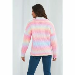Joe Browns Pink Rainbow Dreams Sweater -Joe Browns shop unnamed file 4089