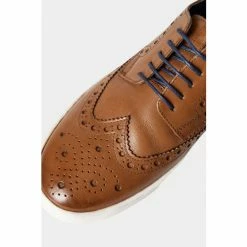 Joe Browns Brown Landslide Leather Brogue Pumps -Joe Browns shop unnamed file 4128