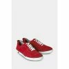 Joe Browns Red Restless Suede Trainers
