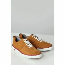 Joe Browns Yellow Ryder Suede Trainers