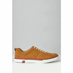 Joe Browns Yellow Ryder Suede Trainers -Joe Browns shop unnamed file 4156