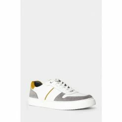 Joe Browns White Standout Lace Up Leather Pumps -Joe Browns shop unnamed file 4180