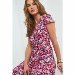 Joe Browns Pink Radiant Wrap Jersey Dress -Joe Browns shop unnamed file 423