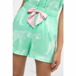 Joe Browns Green Boutique Tiger Print Pyjama Short 3 Joe Browns Green Boutique Tiger Print Pyjama Short -Joe Browns shop unnamed file 4230