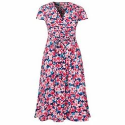 Joe Browns Pink Radiant Wrap Jersey Dress -Joe Browns shop unnamed file 424