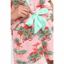 Joe Browns Pink Boutique Tiger Print PJ Short 3 Joe Browns Pink Boutique Tiger Print PJ Short -Joe Browns shop unnamed file 4249