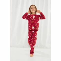 Joe Browns Red Festive Family Pj Set