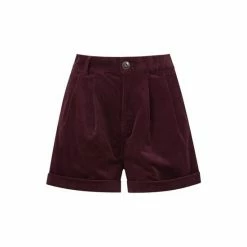 Joe Browns Red Cute Cord Shorts -Joe Browns shop unnamed file 4292