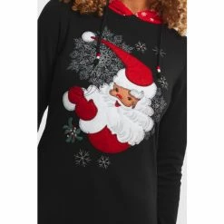 Joe Browns Black Santa's On His Way Hoody -Joe Browns shop unnamed file 4336