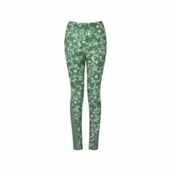 Joe Browns Green Comfy Floral Print Gym Leggings -Joe Browns shop unnamed file 4392