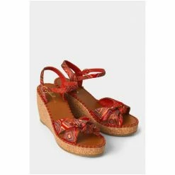 Joe Browns Red Sweet Georgia Wedge Sandal 5 Joe Browns Red Sweet Georgia Wedge Sandal -Joe Browns shop unnamed file 4440