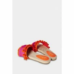 Joe Browns Orange Ibiza Shores Mules -Joe Browns shop unnamed file 4448