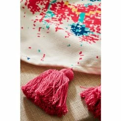 Joe Browns Multi Boho Outdoor Tassel Trim Throw 2 Joe Browns Multi Boho Outdoor Tassel Trim Throw -Joe Browns shop unnamed file 4487