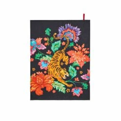 Joe Browns Black Set Of 3 Folk Floral Tea Towels -Joe Browns shop unnamed file 4571