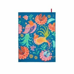 Joe Browns Black Set Of 3 Folk Floral Tea Towels -Joe Browns shop unnamed file 4572