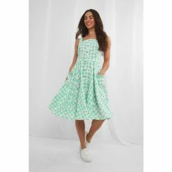 Joe Browns Green Fresh As A Daisy Dress