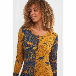 Joe Browns Yellow Foxy Florals Animal Print All In One -Joe Browns shop unnamed file 4700