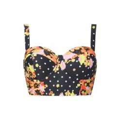 Joe Browns Orange Retro Longline Bustier -Joe Browns shop unnamed file 4705